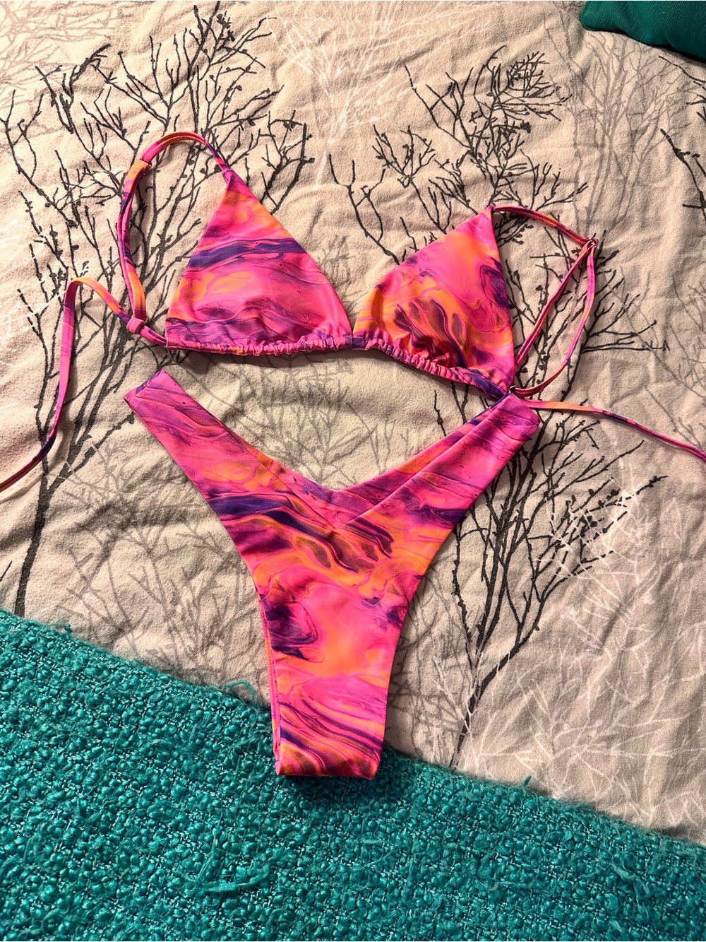 Berry Beachy Swimwear Bikini